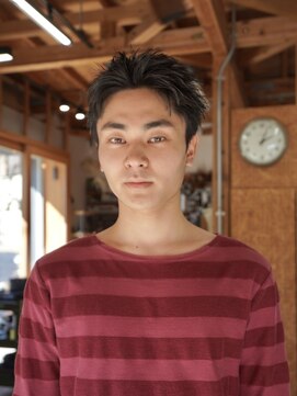 ノラ カマクラ(NORA kamakura) メンズヘアベリショメンズショートスパイキーショート刈り上げ