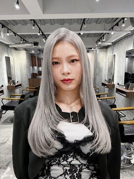 オルズ 渋谷(ALLZ) 渋谷/ケアブリーチ/ハイトーン/ダブルカラー/レイヤーカット