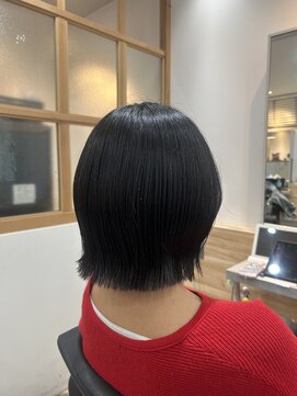アグ ヘアー タルト 青葉通り店(Agu hair tart) 切りっぱなしボブ