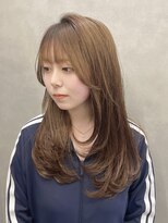 トッカ 天王寺店(tocca) レイヤーカット/顔まわりレイヤー/顔まわりカット/オリーブ