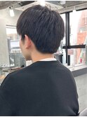 シースルーマッシュ　ハンサムショート　ナチュラルショート