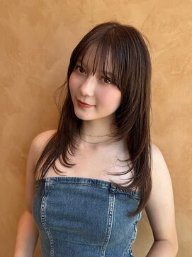 ワン 町田(ONE) ミルクティーブロンド/ダークブルー/ワンホンレイヤー 町田