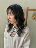 ふわっと大きめロングカールパーマ