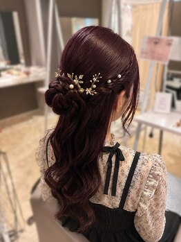 ヘアセットサロンコト(Hair Set Salon KOTO)の写真/【心斎橋徒歩3分】低価格でハイクオリティのヘアアレンジ♪デートや推し活☆特別な日は最高に可愛く変身！