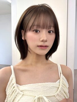 サンド 銀座(sand) ほんのりレイヤーで簡単抜け感のレイヤーボブ