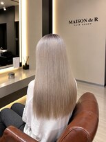 メゾン ド アール(Maison de R)&nbsp;ミルクティーベージュ×ロングストレート