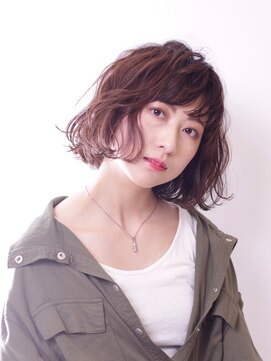 エムスラッシュ 新百合ヶ丘(M.SLASH) 【M.SLASH】大人のカジュアルふんわりボブ