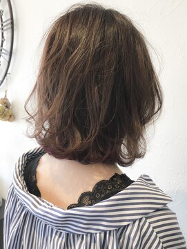 ヘアー ガーデン ロータス Hair Garden Lotus Marronbeige×grapeinner