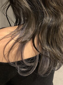 ヘアサロンエム 川越(HAIR SALON M) デザインカラー/厚めバング/ローライト/スリークボブ