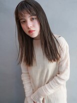 カンナ(Canna)&nbsp;ストレートロング/ラベンダーカラー/梅雨対策/髪質改善/10代20代