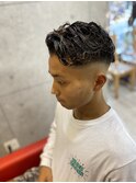 外国人風メンズパーマ