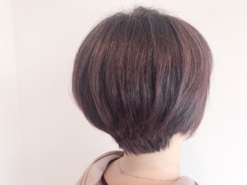 マリーチェ ヘアー(Mariece hair)の写真/《鳥栖駅徒歩10分》シンプルだからこそ技術が重要☆360度キレイなシルエットが叶う完全貸切サロン♪ 