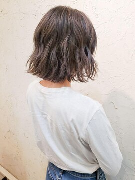 フロール(Flor) 【flor 戸塚】*なみなみウェーブボブ+パールラベンダー*