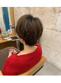韓国スタイル/ミセスショート/艶髪/髪質改善縮毛矯正/香椎/千早