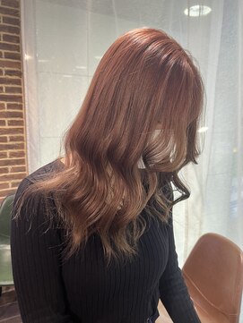 ヘアーアンドメイク ビス(HAIR&MAKE bis) ほんのりピンクベージュ♪【多田　華歌】