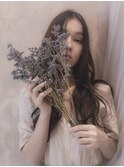 20代30代髪型 韓国風ロング 韓国カラー 美肌カラー 長め 前髪