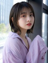 エインアンリー 表参道(AIN.ANLY.)&nbsp;前髪あり外はねボブ20代30代40代【AIN.表参道】川原大地