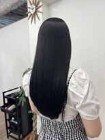 ピープスアンドスー 表参道 渋谷(Peeps&Suu.) ブルーブラック/ブリーチ無し/韓国ヘア