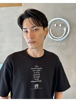 センターパート/ニュアンスパーマ
