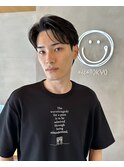 センターパート/ニュアンスパーマ