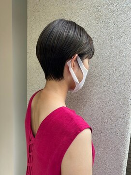 メゾンマイル 恵比寿(maison mile) ハッシュカット/似合わせカット/レッドブラウン[恵比寿駅]