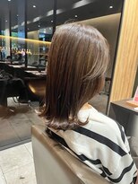 アイフィールアヴェダ 船堀店(i feel AVEDA)&nbsp;【中村】大人可愛い☆ツヤ感外ハネミルクティーベージュ