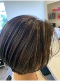 髪質改善　ハイライト　透明感　イルミナカラー@田代4/8