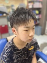 カットハウス パセリ お洒落キッズ☆オールツーブロック☆　<理容室>/メンズ/バーバー