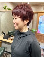 ウル(ulu.)&nbsp;大人可愛い♪ベリーショート×ピンク