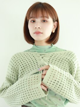 テトテ 門戸厄神店(tetote) 【tetote門戸厄神】 ぱっつん前髪/ ナチュラルボブ