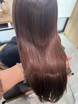 テラスヘア 三条(TERRACEhair) 髪質改善艶カラーレッドブラウン