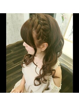 ルルーシュ(Lelouch) ハーフアップ