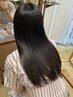 【村松指名限定】　人気メニュー　酸性ストレート+カット　￥25300~→￥20240~