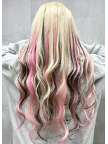 ボヤージュニケ(Voyage Nike)&nbsp;抜きっぱなしブロンド×編み込みエクステ