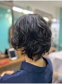 ふわくしゅパーマスタイル☆