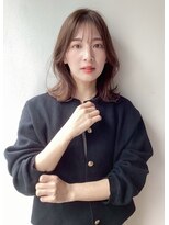ケーツー エソラ池袋店(K-two)&nbsp;30代40代◎外ハネくびれの小顔ミディアム★くびれヘア*髪質改善