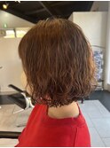 巻き髪風パーマ