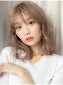 ラベンダーミルクティーアッシュエアリーミディY上尾10代20代