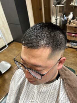 ヘアー スタジオ イワタ(hair studio iwata) おまかせフェードカットスタイル
