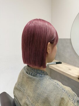 トマト(TOMTO) 【KOTO】ハイトーンボブ_ピンクボブ