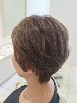 ステラプロデュースドバイエガオ 柏店(stella PRODUCED by EGAO) ショートレイヤー