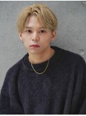 センターパートニュアンスパーマナチュラル縮毛矯正毛流れ韓国