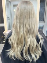 アンククロス 渋谷(ANKH CROSS)&nbsp;ホワイトブロンド/ブロンドカラー/外国人風カラー/ブロンドヘア