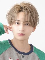 韓国マッシュフェザーパーマニュアンスパーマセンターパート黒髪
