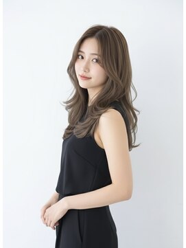 オットット(OttottO) 韓国ヘア☆レイヤーカットグレージュくびれヘア