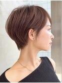 大人ショート丸みショートショートヘアくびれショート40代50代