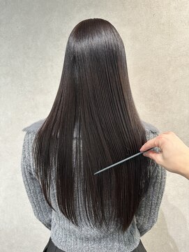 ゼスト クレス(ZEST Cres) 【立川CRESまなと】オリーブブラウン×髪質改善