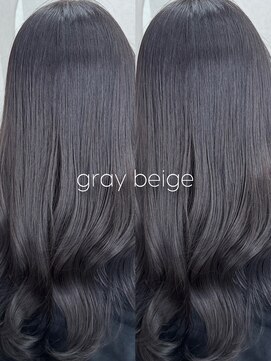 ジーナ 梅田(Zina) 透明感/グレージュカラー/ベージュ/ダブルカラー/kyoka