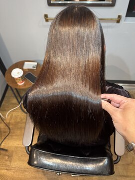 トウキョウマスタード(TOKYO MASTARD) オリーブグレー/レイヤーカット/黒髪/マロンベージュ/入谷