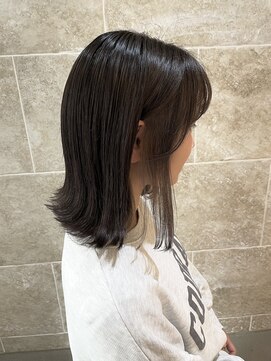 グレー×グレージュ